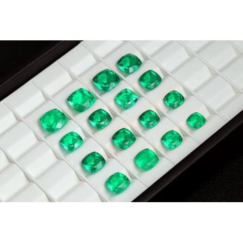 Loose Gemstone Colombia lab grown emerald stone price